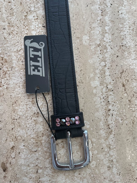 CINTURON NEGRO LIS0 ELT